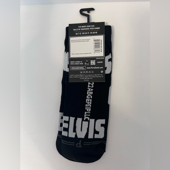 Elvis Presley “Elvis” Low Cut men’s socks NWT - Picture 4 of 4